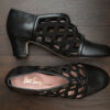 Highball in the Dark, Saint Savoy Shoes, vintage style heels, leather sole, low, sturdy heel