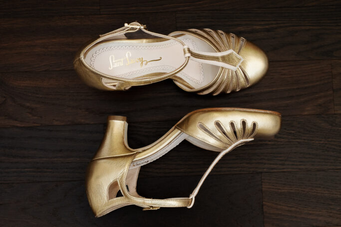 Riviera High Nugget, gold vintage style heels. 1920s, 1930s 1940s 1950s old Hollywood