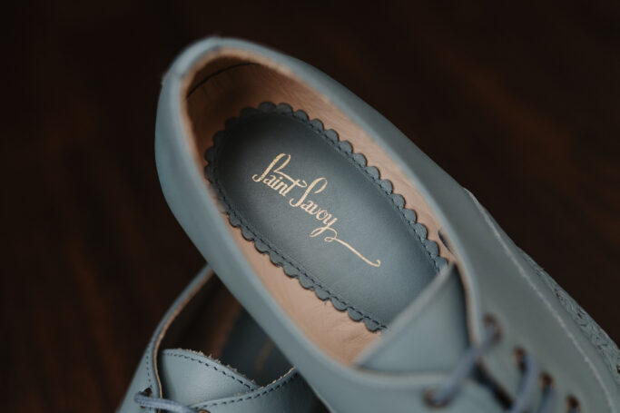 leather shoe, beige, blue, black , sustainable production, worldwide shipping, Small Business, Ethically produced, Woman owned