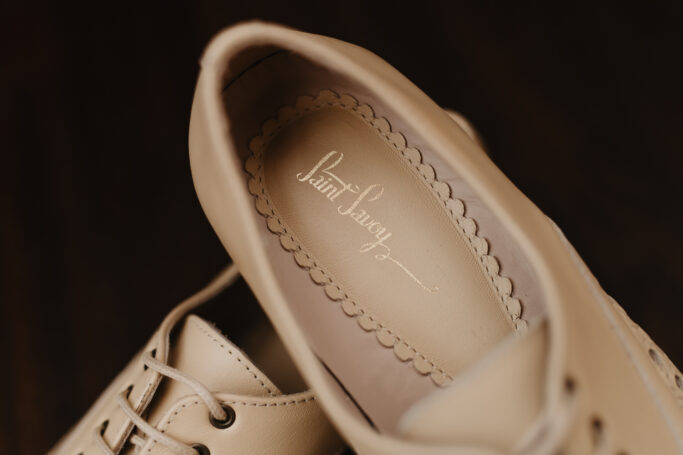 PONY ladies sneaker , leather sole, removable footbed, perforated, extractable insole, vintage style flats