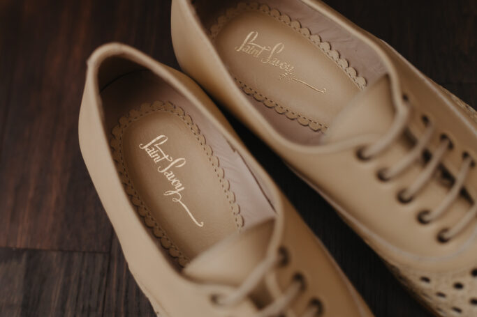 leather shoe, beige, blue, black , sustainable production, worldwide shipping, Small Business, Ethically produced, Woman owned