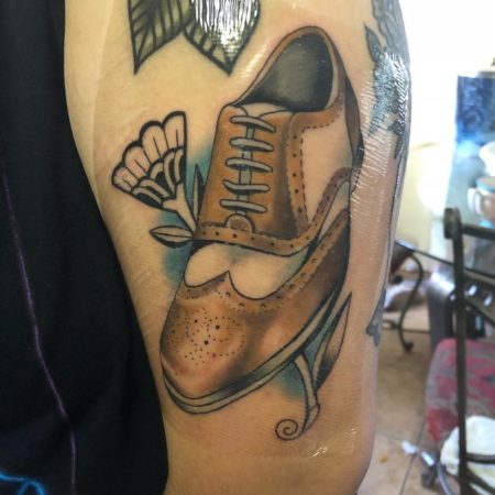 Our PEGASUS shoe in ink!