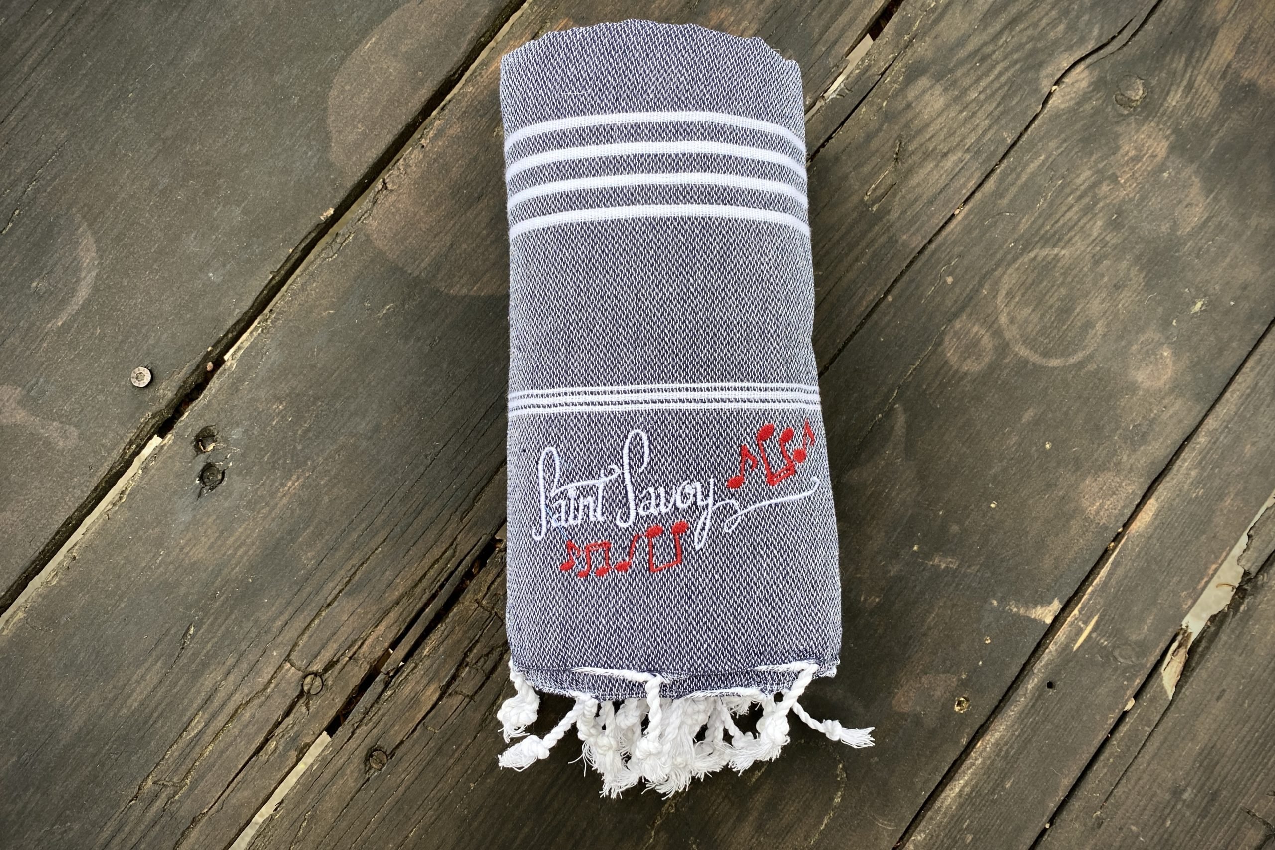 Vintage Baumwolltuch Grand Schwarz