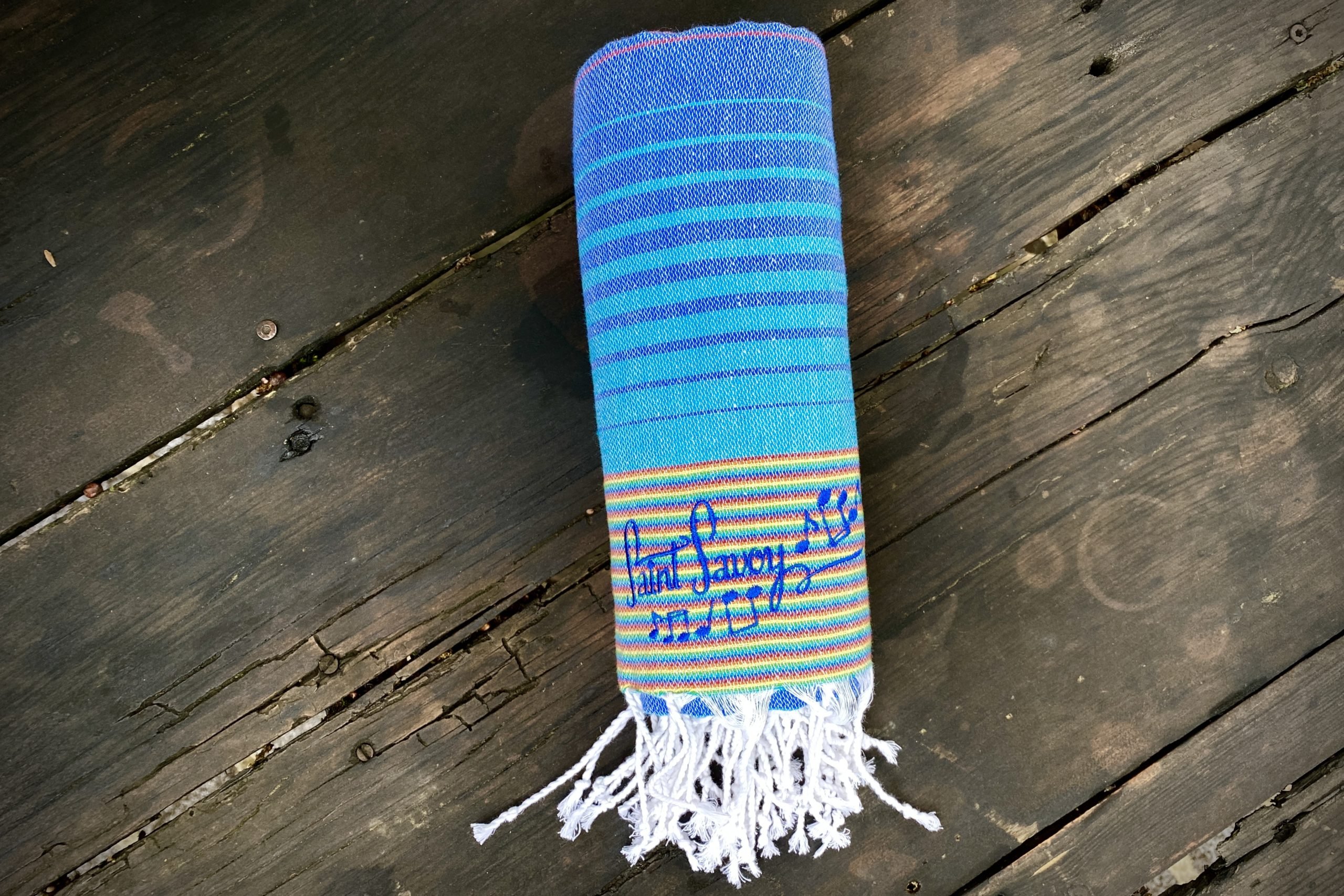 Vintage Baumwolltuch Grand Rainbow