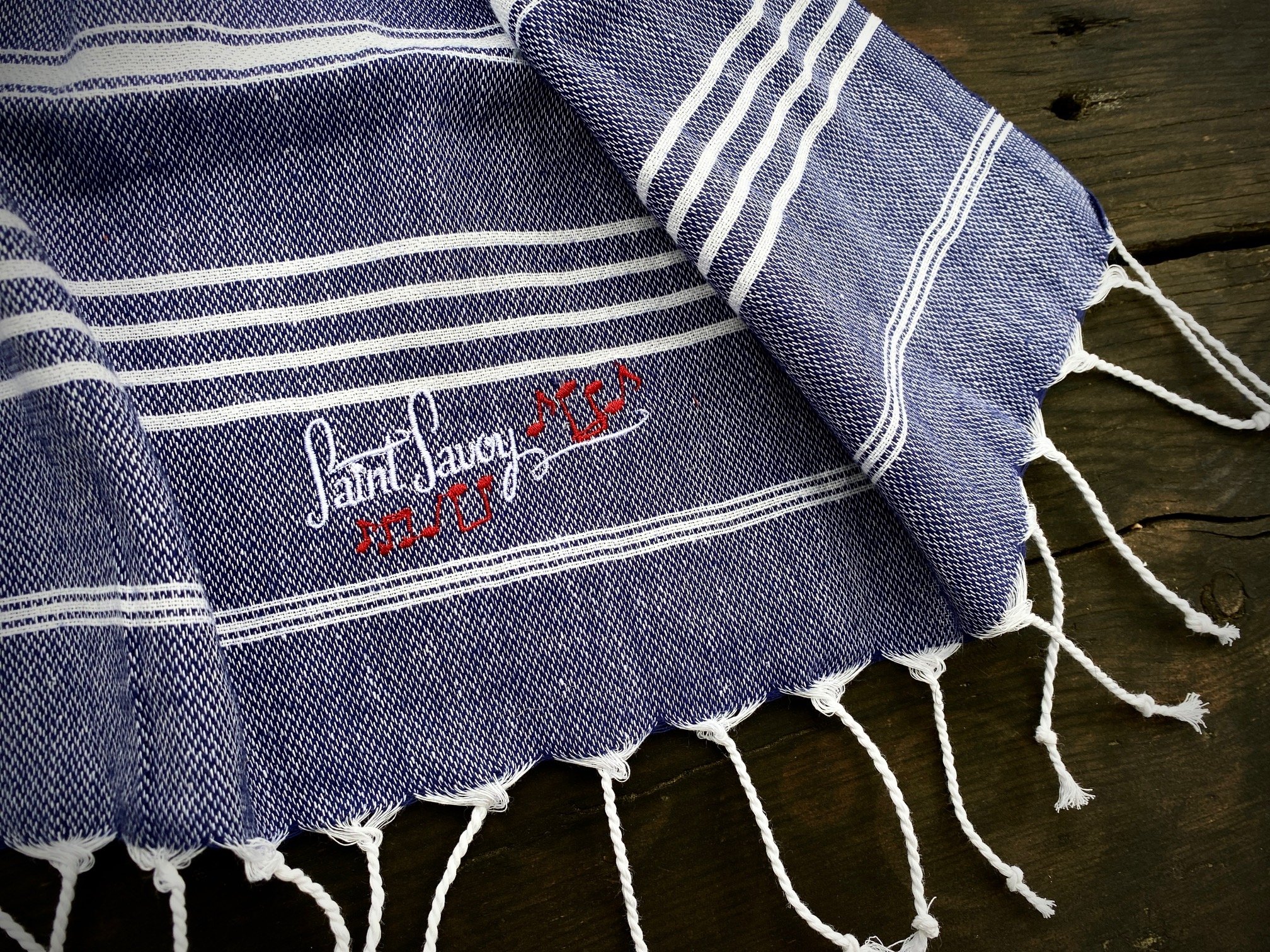 Vintage Baumwolltuch Petit Marine – Bild 4