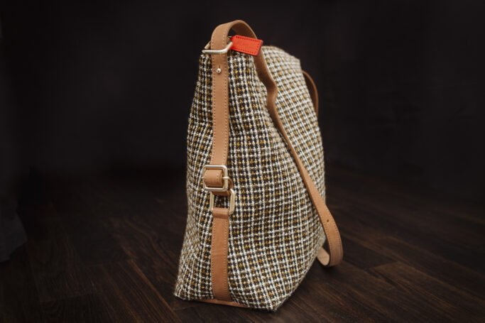 Vintage inspired, retro style bag, Backpack, Laptop size, tote bag, convertible bag