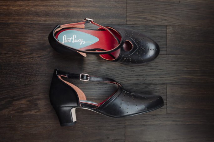 Cinema Noire Vintage Shoe Saint Savoy