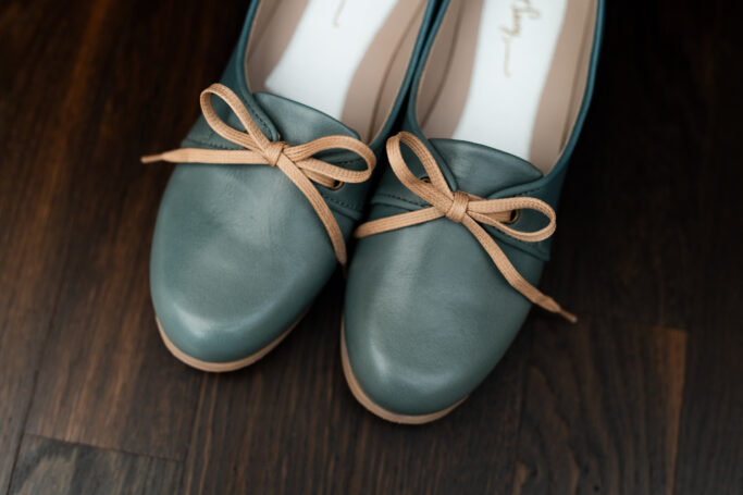 SCOOTER MESSENGER, retro style flats