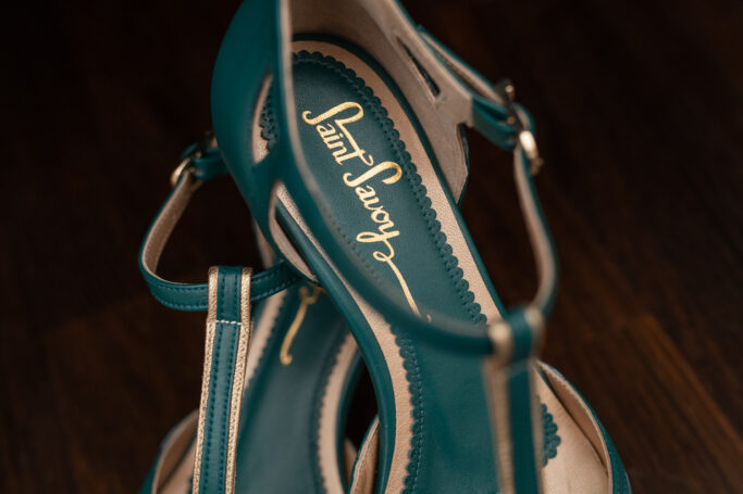 Retro shoes with short heels, comfortable fit, soft padded footbed.