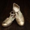 Comfortable and elegant Flat shoe for business, dancing, wedding and retro wardrobe