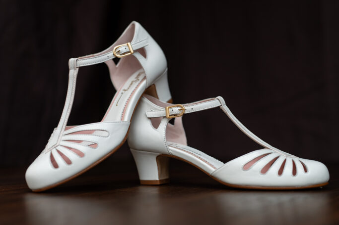 Vintage inspired, retro revival footwear, sizes 35 to 43, ladies wedding shoes, white heels, comfort bridal shoes, comfortable heels