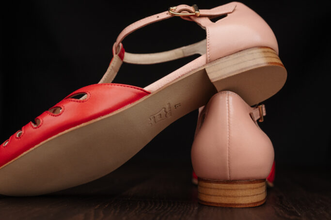 Balboa shoes, Swing dance shoe, Lindy hop shoes, leather sole, Retro Ladies shoe, 1920s, 1930s, 1940s, 1950s