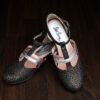 GRAND PRIX PARTY shoes, flat vintage T-strap shoes, Dance shoes, retro shoes