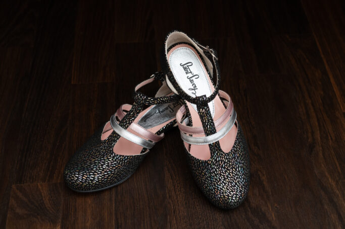 GRAND PRIX PARTY shoes, flat vintage T-strap shoes, Dance shoes, retro shoes