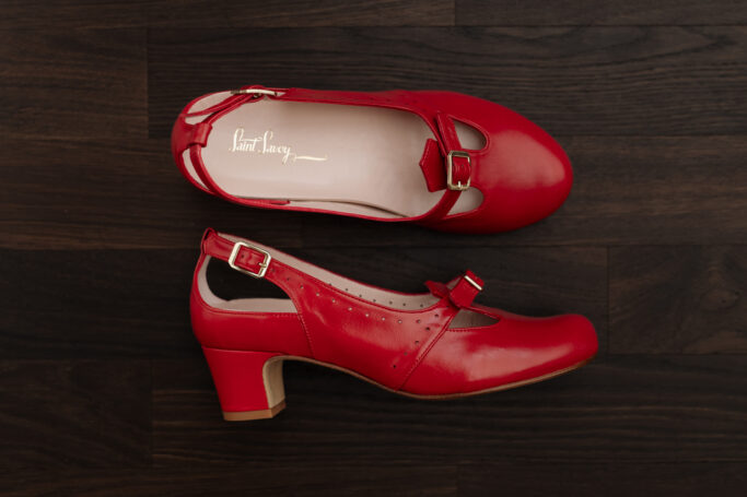 Comfortable vintage style shoes, dance shoes, retro shoes, lindy hop, balboa, ladies shoes, wide feet, soft leather