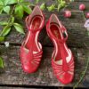 Balboa shoes, Swing dance shoe, Lindy hop shoes, leather sole, Retro Ladies shoe, 1920s, 1930s, 1940s, 1950s